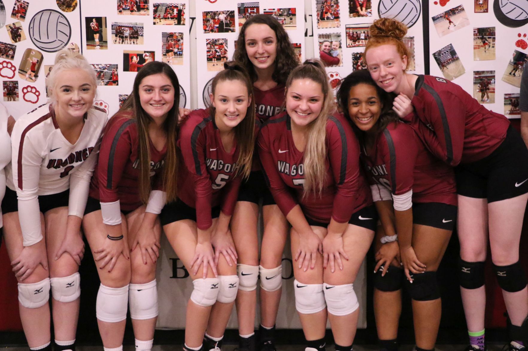 Wagoner Volleyball Senior Night